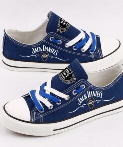 Jack Daniels Low Top Canvas Sport Sneakers Shoes For Men Women Fans