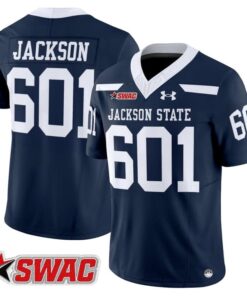 Jackson Jersey 601 Jackson State Tigers 2025 Vapor Limited Stitched Navy 78e8b7d4 5405 4f69 b48b 8c9b48d01552