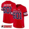 Jackson Jersey 601 Jackson State Tigers 2025 Vapor Limited Stitched Red bfb445b7 5fb7 4450 b83f 6f7865c93807