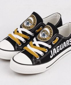 Jacksonville Jaguars Low Top Canvas Sport Sneakers Shoes For Men Women Fans