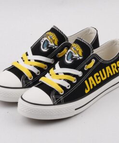 Alternative view of Jacksonville Jaguars Low Top Canvas Sport Sneakers Shoes For Men Women Fans