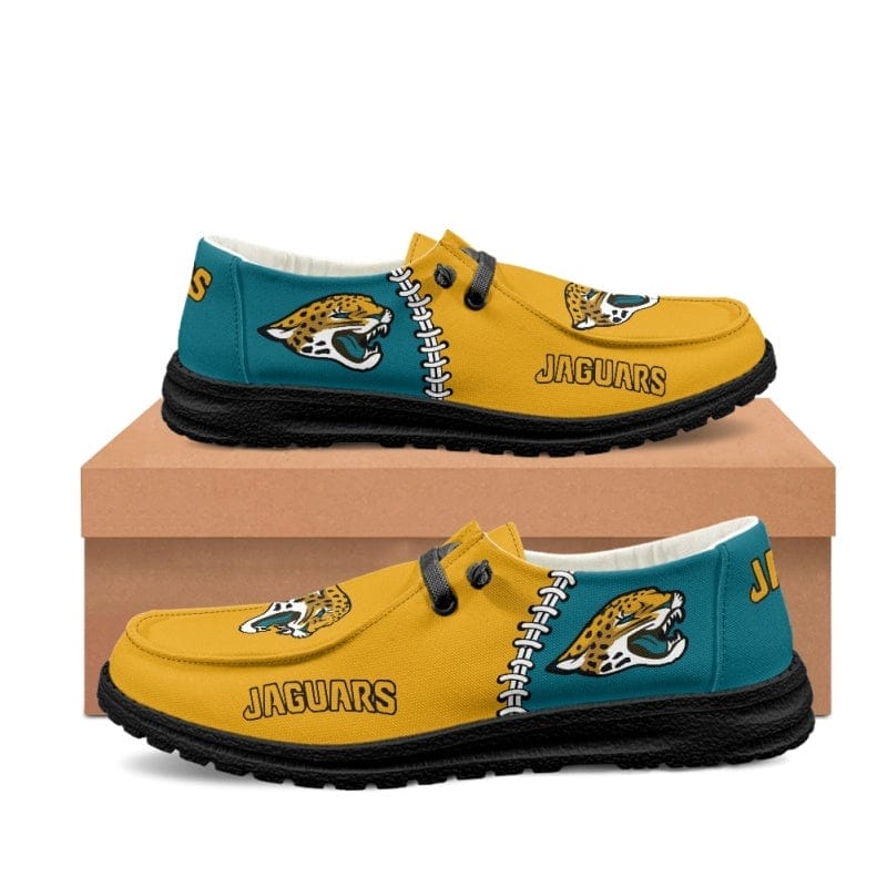 Jacksonville Jaguars BZ15 Sneakers Shoes For Men Women Fans 4 Jacksonville Jaguars BZ15 Sneakers Shoes For Men Women Fans - Image 4