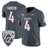 JasonHansonJersey 4WashingtonStateCougars2025V2VaporLimitedStitched