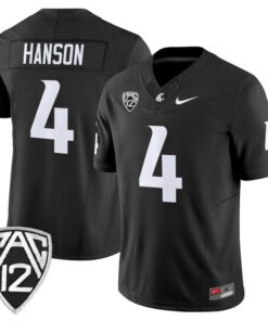 Alternative view of Jason Hanson Jersey #4 Washington State Cougars 2025 Vapor Limited Stitched