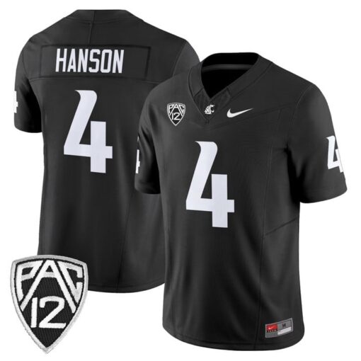 Jason Hanson Jersey #4 Washington State Cougars 2025 Vapor Limited Stitched - Image 2