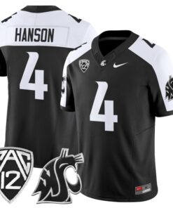 Jason Hanson Jersey #4 Washington State Cougars 2025 Vapor Limited Stitched