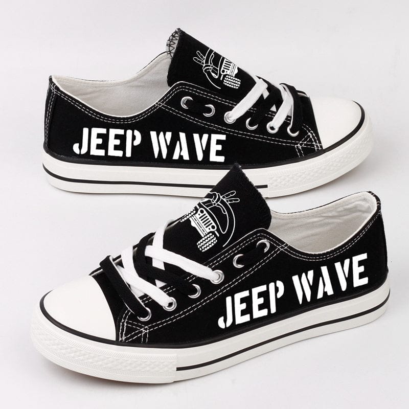 Jeep Canvas Sneakers Shoes For Men Women Fans 10 Jeep Canvas Sneakers Shoes For Men Women Fans - Image 10
