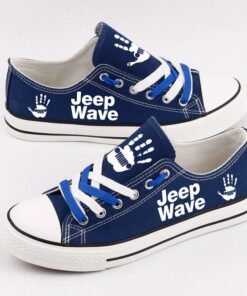 Jeep Canvas Sneakers Shoes For Men Women Fans