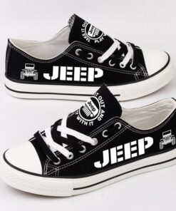 Jeep Canvas Sneakers Shoes For Men Women Fans