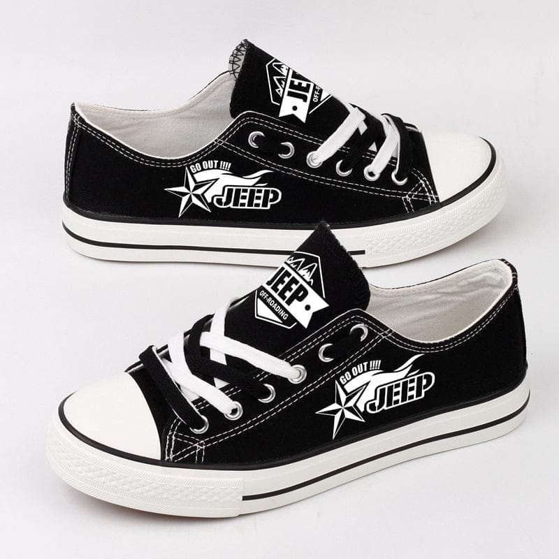 Jeep Canvas Sneakers Shoes For Men Women Fans 6 Jeep Canvas Sneakers Shoes For Men Women Fans - Image 6