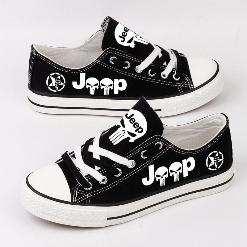 Jeep Canvas Sneakers Shoes For Men Women Fans 8 Jeep Canvas Sneakers Shoes For Men Women Fans - Image 8