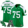 Joe Greene Jersey #75 North Texas Mean Green 2025 Vapor Stitched Green Alter