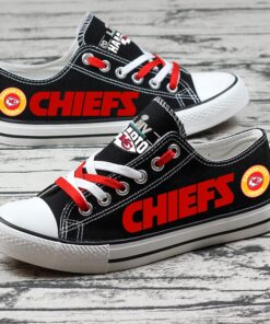 Kansas City Chiefs Limited Print NFL Students Low Top Canvas Shoes Sport Sneakers 3 815138b0 3bee 454a 8078 420fa03ae128