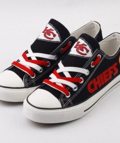 Kansas City Chiefs Limited Print NFL Students Low Top Canvas Shoes Sport Sneakers 609564b9 7b77 443e a658 658e61f17180