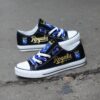 Kansas City Royals Limited Print MLB Students Low Top Canvas Shoes Sport Sneakers 2