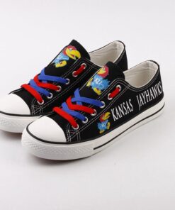 Alternative view of Kansas Jayhawks Sport Sneakers Shoes For Men Women Fans