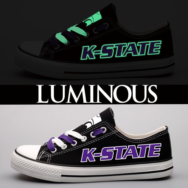 Kansas State Wildcats Sport Sneakers Shoes For Men Women Fans 3 Kansas State Wildcats Sport Sneakers Shoes For Men Women Fans - Image 3