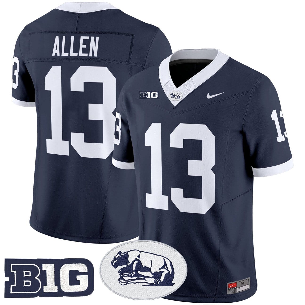 Kaytron Allen Jersey #13 Penn State Nittany Lions 2025 Throwback Limited Stitched - Image 2