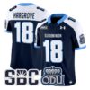 Ke'Travion Hargrove Jersey #18 Old Dominion Monarchs 2025 Stitched Navy Alter 8 Ke TravionHargroveJersey 18OldDominionMonarchs2025StitchedNavyAlter
