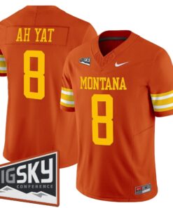 Alternative view of Keali'i Ah Yat Jersey #8 Montana Grizzlies 1995 Throwback Vapor Limited Stitched