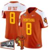 Keali i Ah Yat Jersey 8 Montana Grizzlies 1995 Throwback Stitched Orange Alter