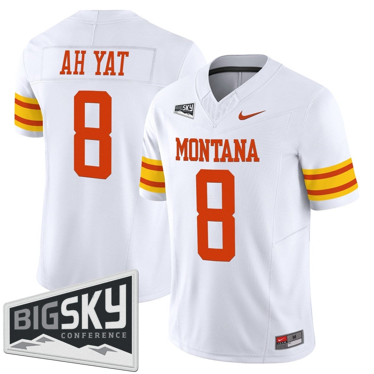 Keali'i Ah Yat Jersey #8 Montana Grizzlies 1995 Throwback Vapor Limited Stitched - Image 3