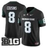 Kirk Cousins Jersey #8 Michigan State Spartans 2025 Vapor Stitched Black