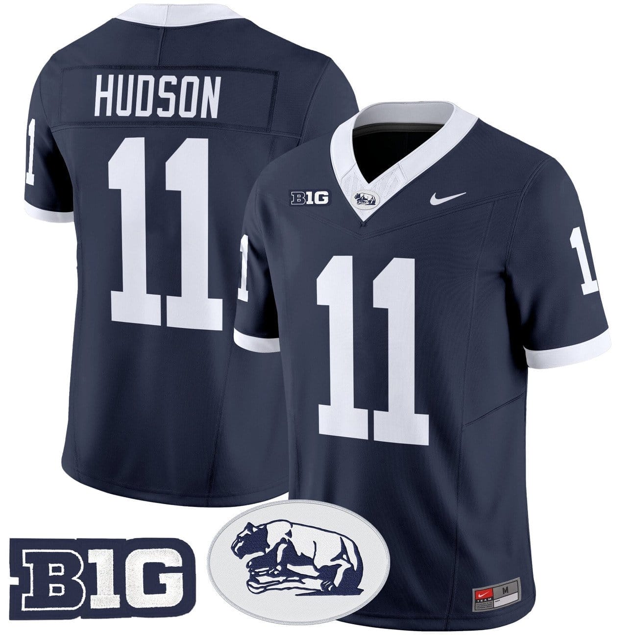 Kyron Hudson Jersey #11 Penn State Nittany Lions 2025 Throwback Limited Stitched - Image 2