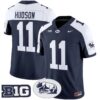Kyron Hudson Jersey 11 Penn State 2025 Throwback Vapor Stitched Navy Alter
