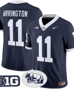 Alternative view of LaVar Arrington Jersey #11 Penn State Nittany Lions 2025 Throwback Limited Stitched
