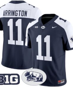 LaVar Arrington Jersey #11 Penn State Nittany Lions 2025 Throwback Limited Stitched