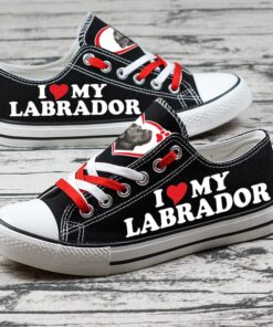 Labrador Retriever Canvas Sneakers Shoes For Men Women Fans 5 Labrador Retriever