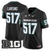 Lansing Jersey #517 Michigan State Spartans 2025 Vapor Stitched Black 3 LansingJersey 517MichiganStateSpartans2025VaporStitchedBlack