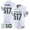 LansingJersey 517MichiganStateSpartans2025VaporStitchedWhite