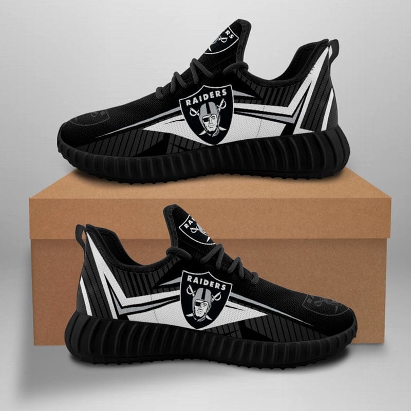 Las Vegas Raiders Sneaker Shoes NFL For Men Women Fans 2 Las Vegas Raiders Sneaker Shoes NFL For Men Women Fans - Image 2