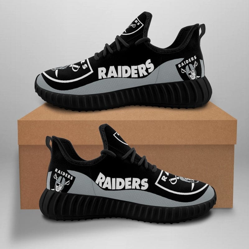 Las Vegas Raiders Sneaker Shoes NFL For Men Women Fans 4 Las Vegas Raiders Sneaker Shoes NFL For Men Women Fans - Image 4