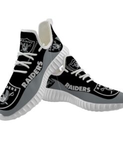 Las Vegas Raiders Sneaker Shoes NFL For Men Women Fans