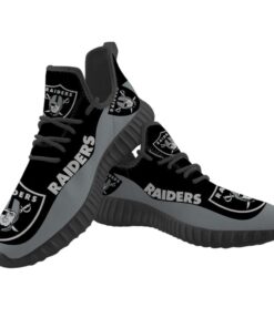 Alternative view of Las Vegas Raiders Sneaker Shoes NFL For Men Women Fans