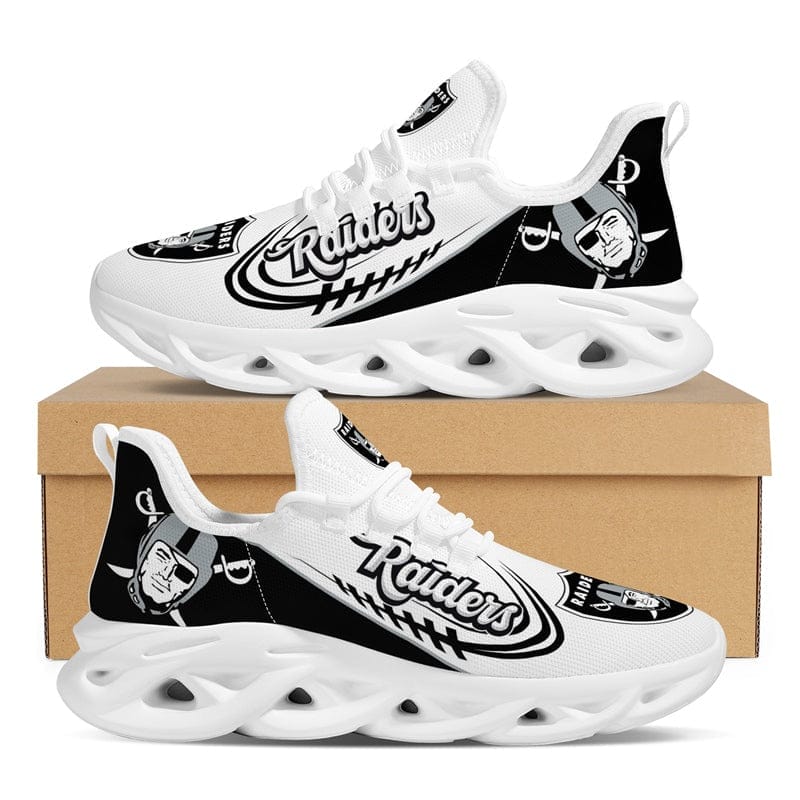 Las Vegas Raiders Max Soul Sneakers Shoes Elevate Your Every Step 2 Las Vegas Raiders Max Soul Sneakers Shoes Elevate Your Every Step - Image 2