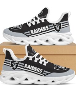 Las Vegas Raiders Max Soul Sneakers Shoes Elevate Your Every Step 11 Las Vegas Raiders V2 NFL Sneakers Shoes