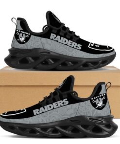 Las Vegas Raiders Max Soul Sneakers Shoes Elevate Your Every Step 12 Las Vegas Raiders WZX0090F21B WZX0090F21W