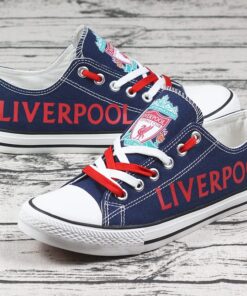 Alternative view of Liverpool Low Top Canvas Sport Sneakers Shoes For Men Women Fans