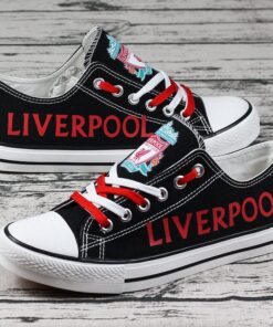 Liverpool Low Top Canvas Sport Sneakers Shoes For Men Women Fans