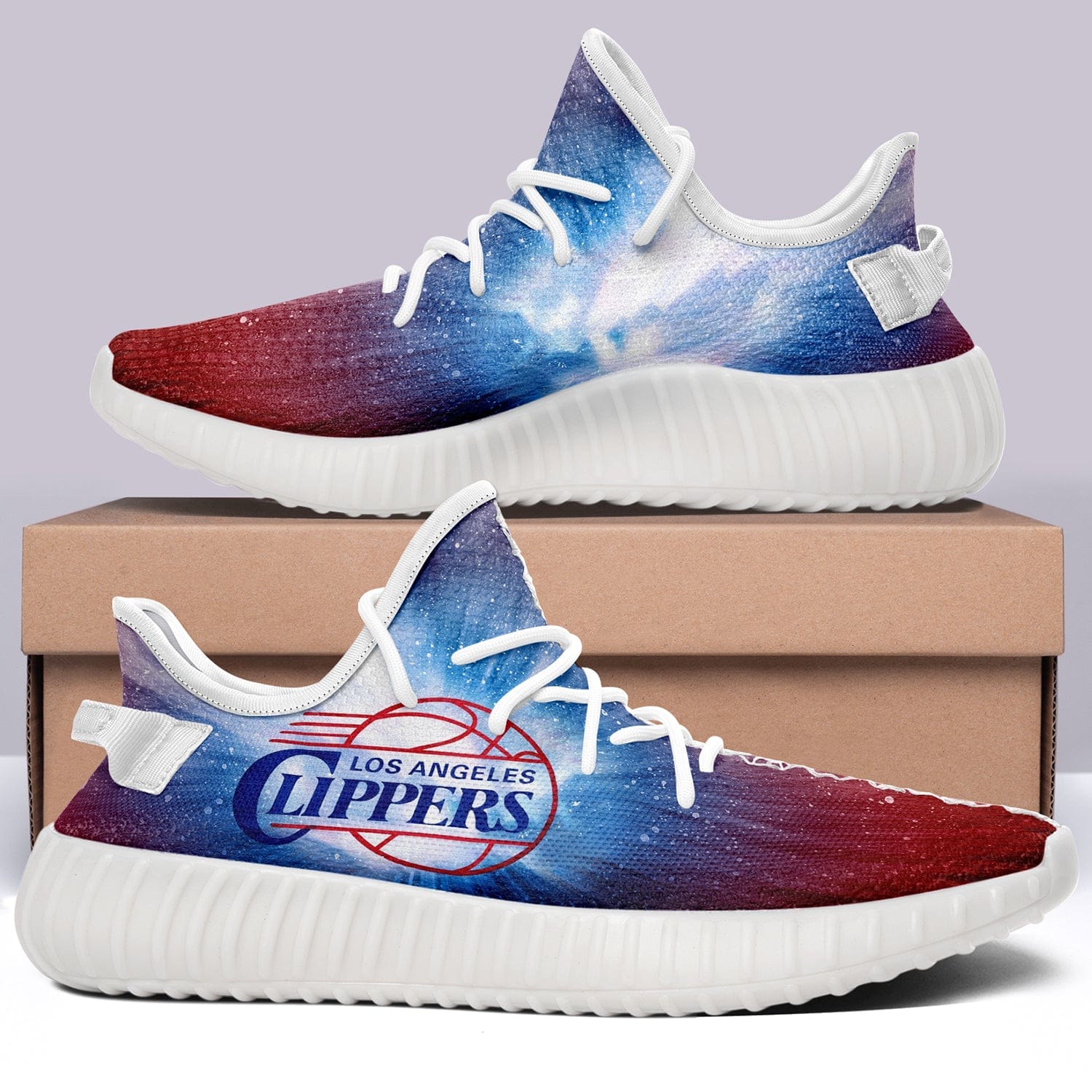 Los Angeles Clippers V2 NBA 350v Yeezy Sneakers For Men Women Fans 4 Los Angeles Clippers V2 NBA 350v Yeezy Sneakers For Men Women Fans - Image 4