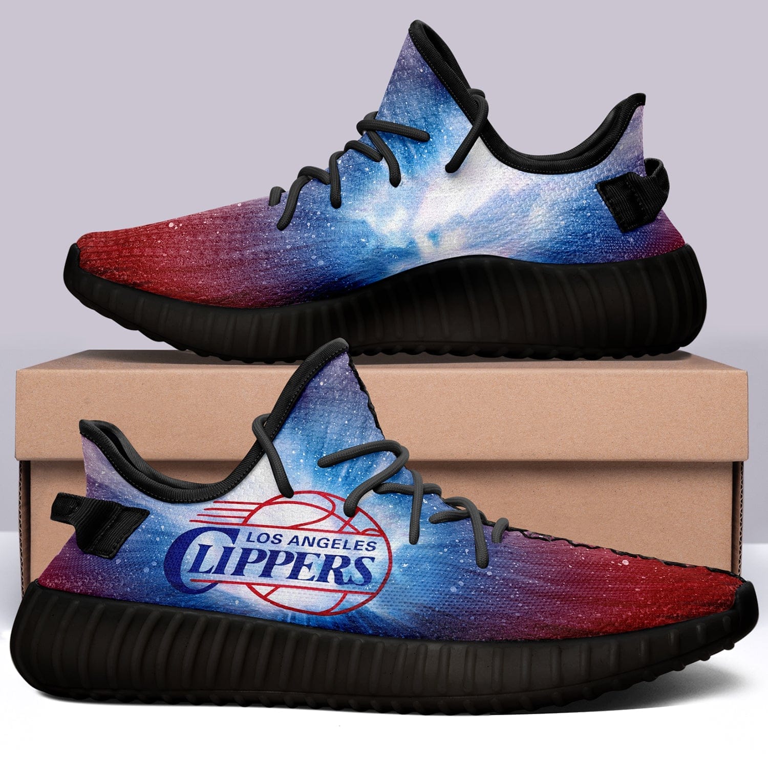 Los Angeles Clippers V2 NBA 350v Yeezy Sneakers For Men Women Fans 3 Los Angeles Clippers V2 NBA 350v Yeezy Sneakers For Men Women Fans - Image 3