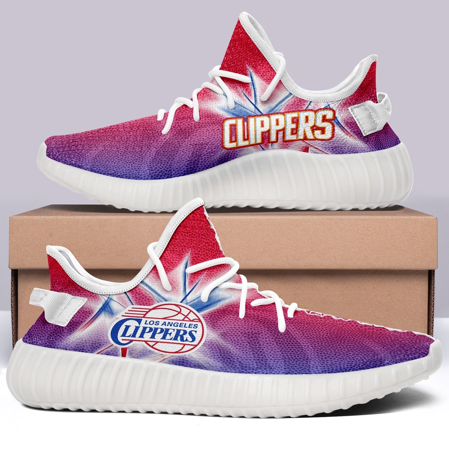 Los Angeles Clippers V2 NBA 350v Yeezy Sneakers For Men Women Fans 5 Los Angeles Clippers V2 NBA 350v Yeezy Sneakers For Men Women Fans - Image 5