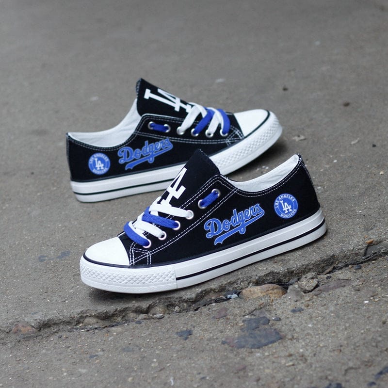 Los Angeles Angels Limited Print Low Top Canvas Shoes Sport Sneakers For Men Women Fans - Image 7