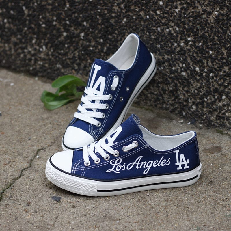 Los Angeles Angels Limited Print Low Top Canvas Shoes Sport Sneakers For Men Women Fans - Image 8