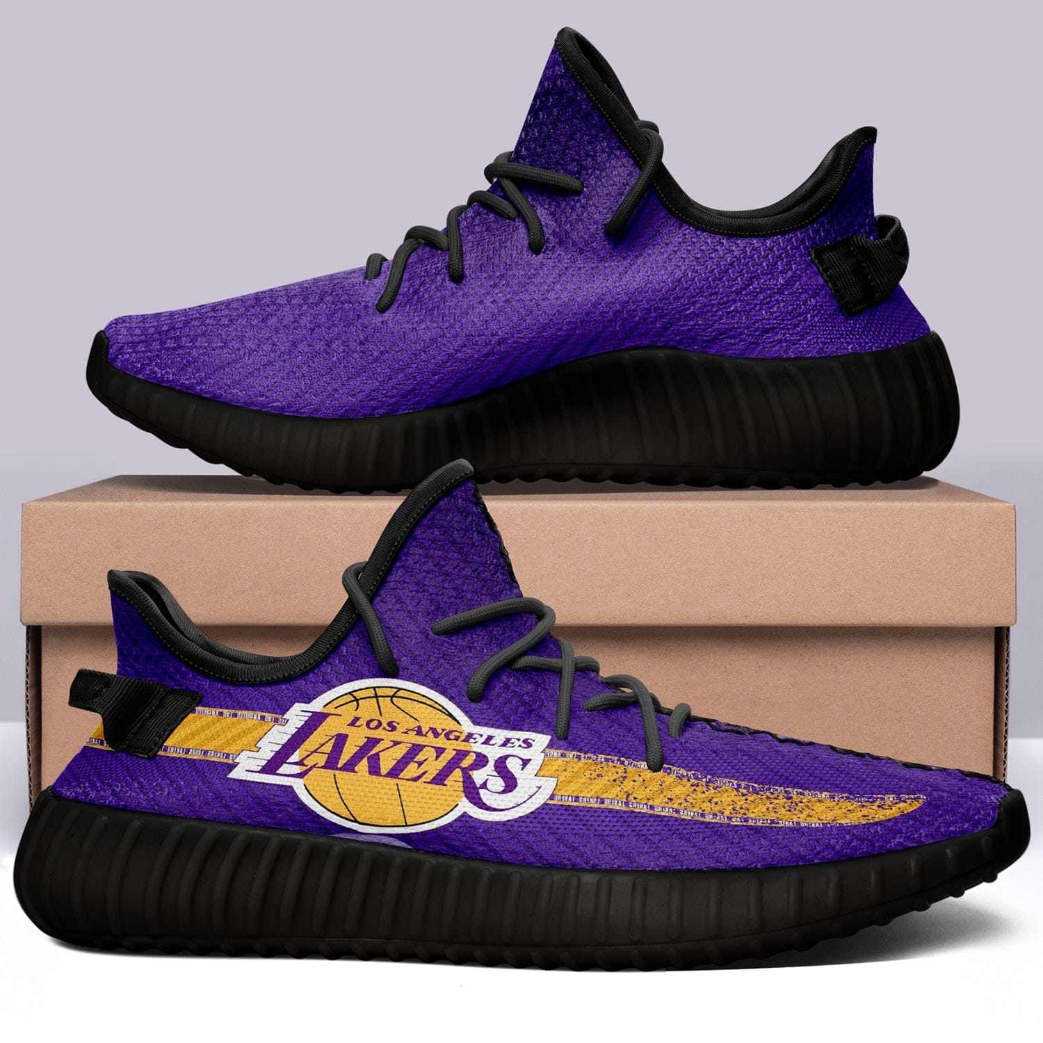 Los Angeles Lakers NBA 350v Yeezy Sneakers For Men Women Fans 1 Los Angeles Lakers NBA 350v Yeezy Sneakers For Men Women Fans
