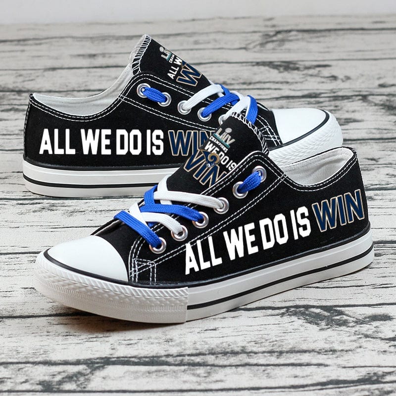 Los Angeles Chargers 1 Low Top Canvas Sport Sneakers Shoes For Men Women Fans - Image 6